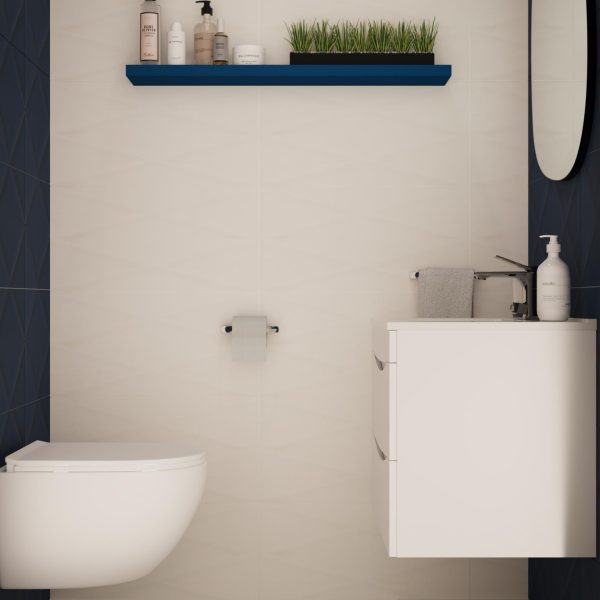 Veneris társasház IV. ütem I/3, II/3 (61m2) lakás belső látványterv - WC 01