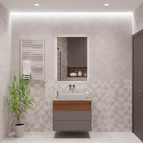 Veneris társasház IV. ütem I/10, II/10 (34m2) lakás belső látványterv - 5